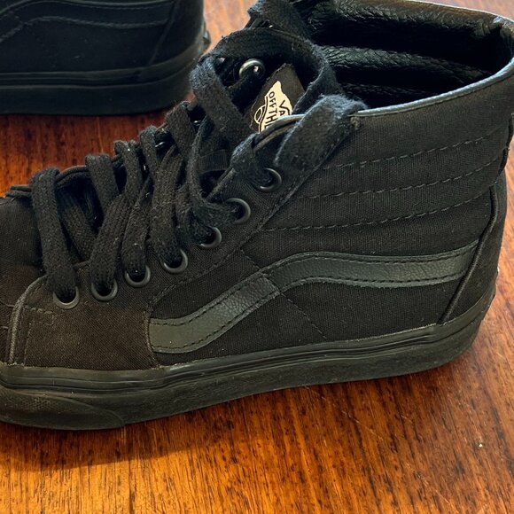 Vans Black High Tops - Picture 8 of 8